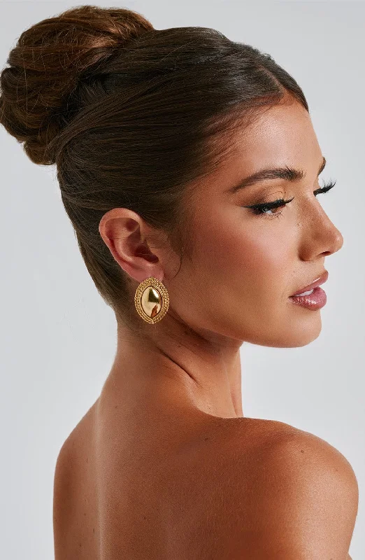 Azra Earrings - Gold